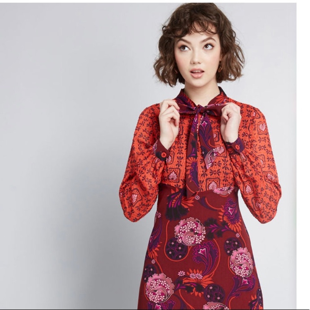 Anna Sui x ModCloth Handkerchief Dress NWT